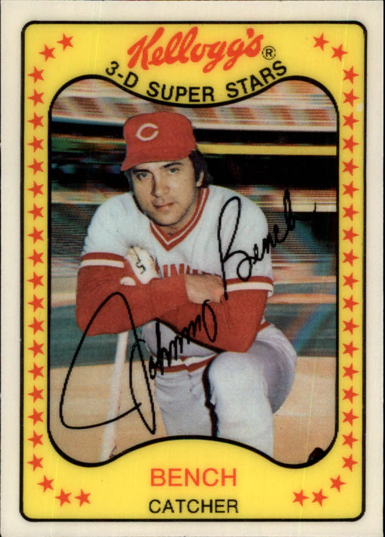 1981 Kellogg's #65 Johnny Bench