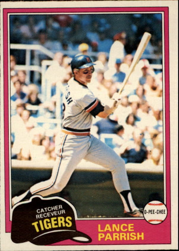 1981 O-Pee-Chee #8 Lance Parrish