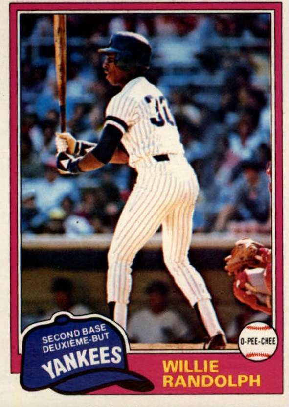 1981 O-Pee-Chee #60 Willie Randolph