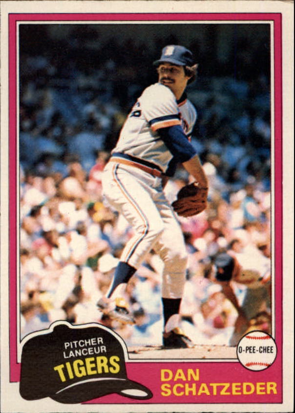 1981 O-Pee-Chee #112 Dan Schatzeder