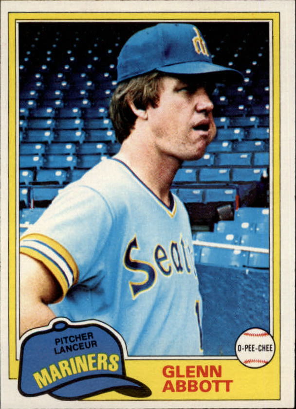 1981 O-Pee-Chee #174 Glenn Abbott