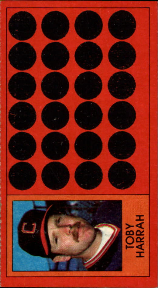 1981 Topps Scratchoffs #46a Toby Harrah BSI