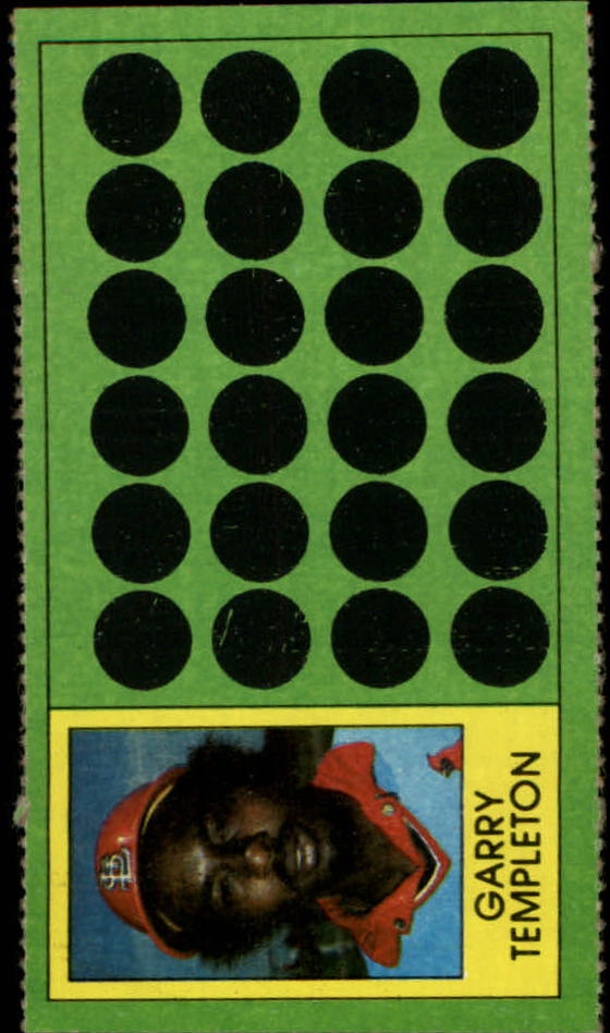 1981 Topps Scratchoffs #82 Garry Templeton