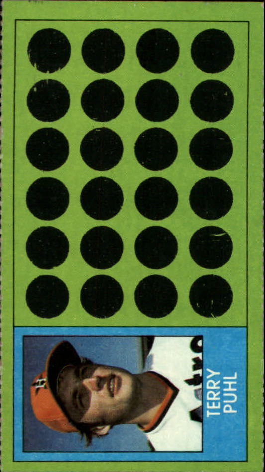 1981 Topps Scratchoffs #88 Terry Puhl