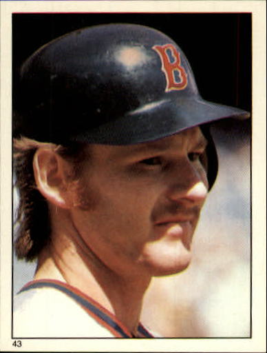 1981 Topps Stickers #43 Carney Lansford