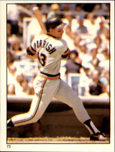 1981 Topps Stickers #73 Lance Parrish