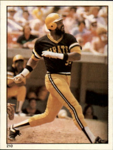1981 Topps Stickers #210 Dave Parker