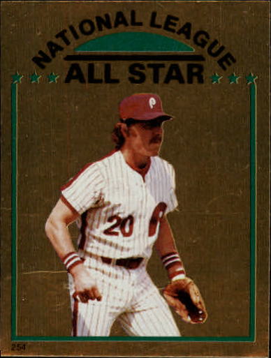 1981 Topps Stickers #254 Mike Schmidt FOIL