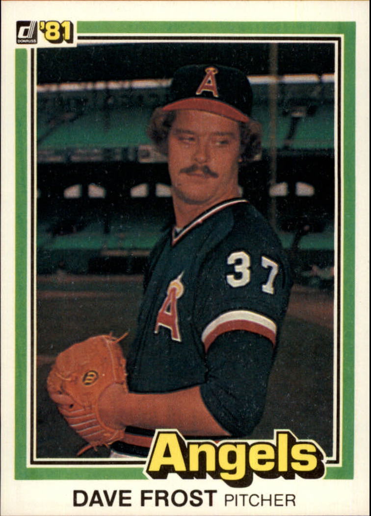 1981 Donruss #52 Dave Frost