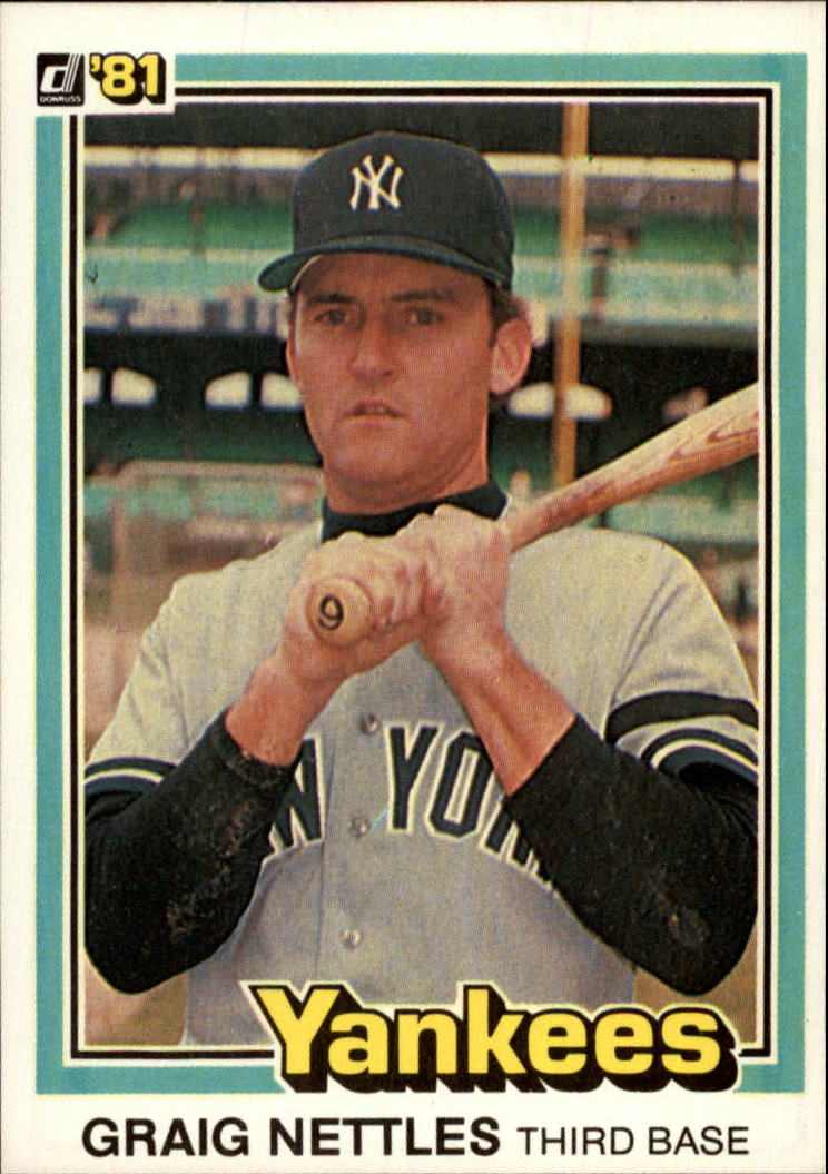 1981 Donruss Baseball "Main Set" Base Cards #1 to #200 - Picture 228 of 421