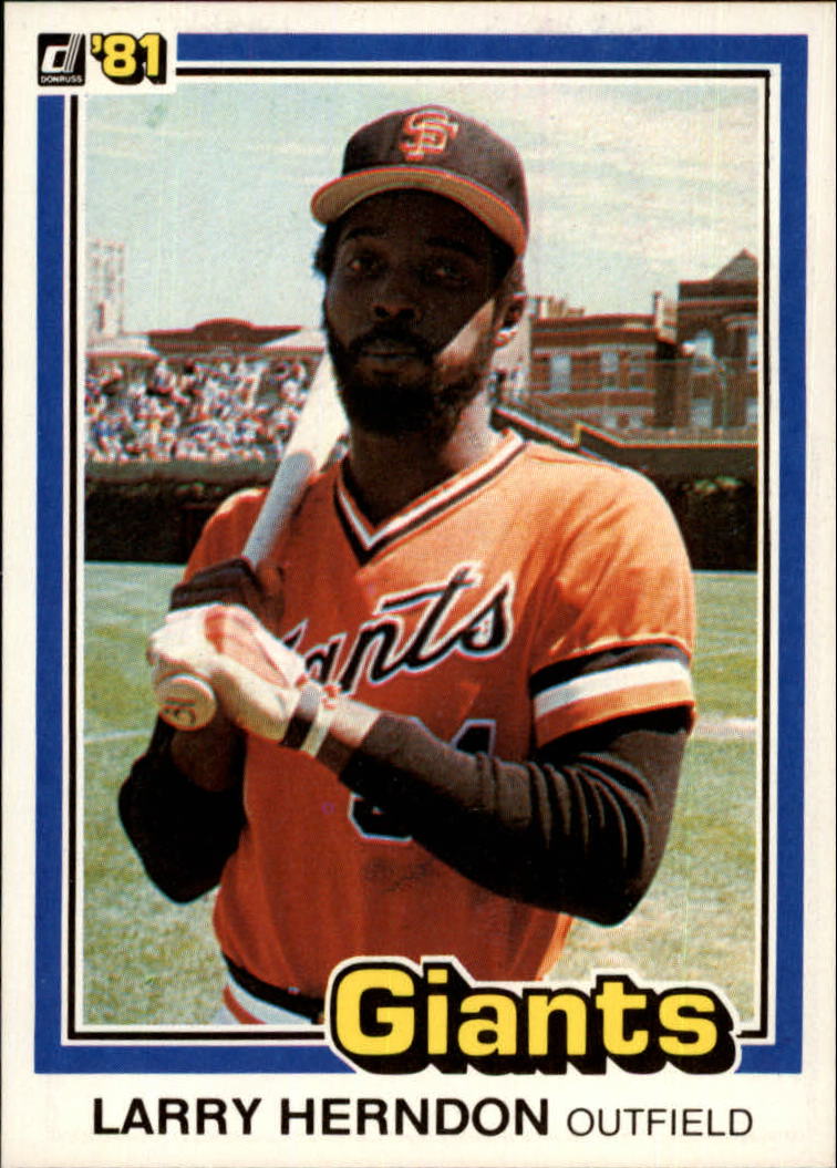 1981 Donruss Baseball "Main Set" Base Cards #1 to #200 - Picture 412 of 421