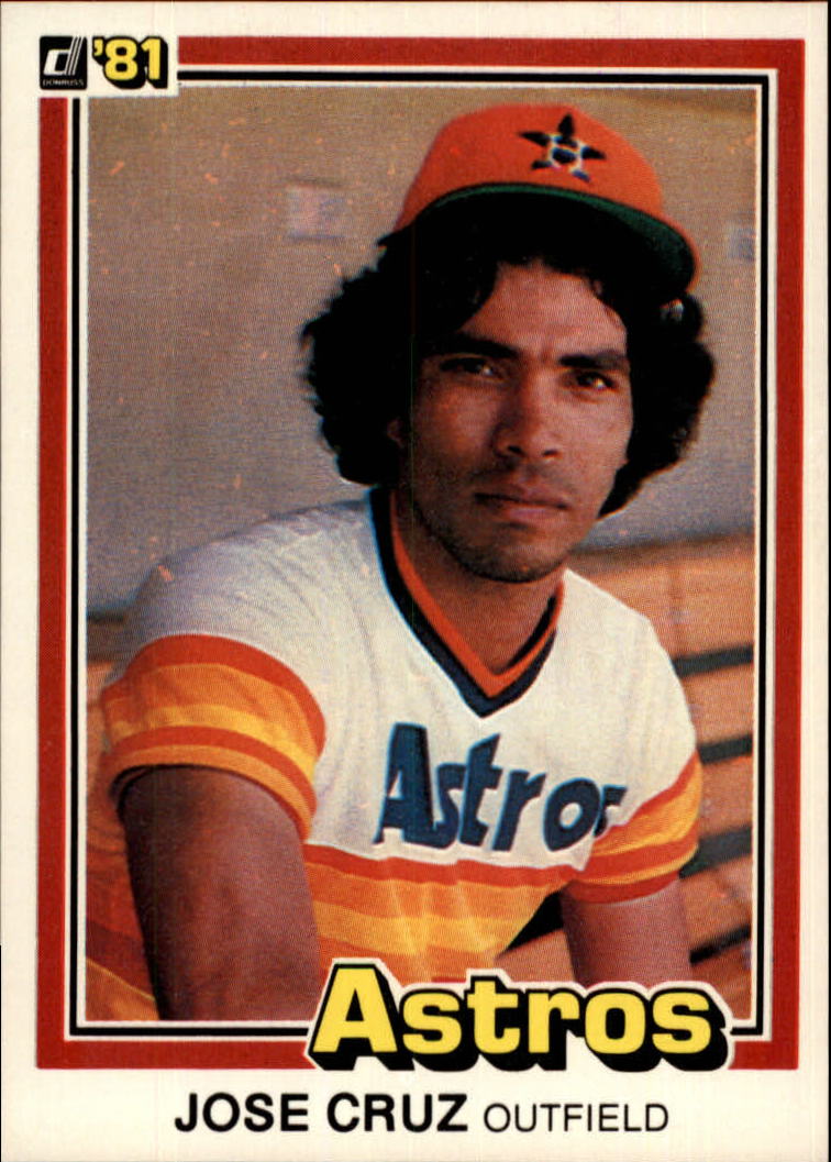 1981 Donruss #383 Jose Cruz