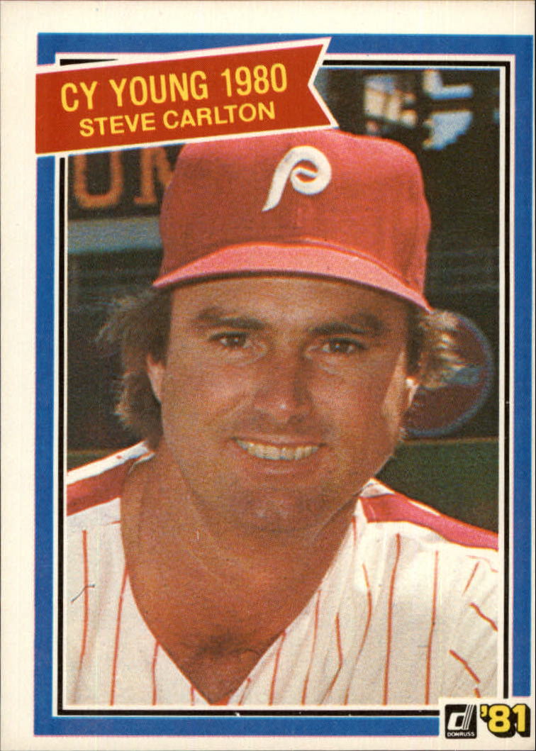 Steve Carlton Signed Fritz Ackley / Steve Carlton 1965 Topps #477