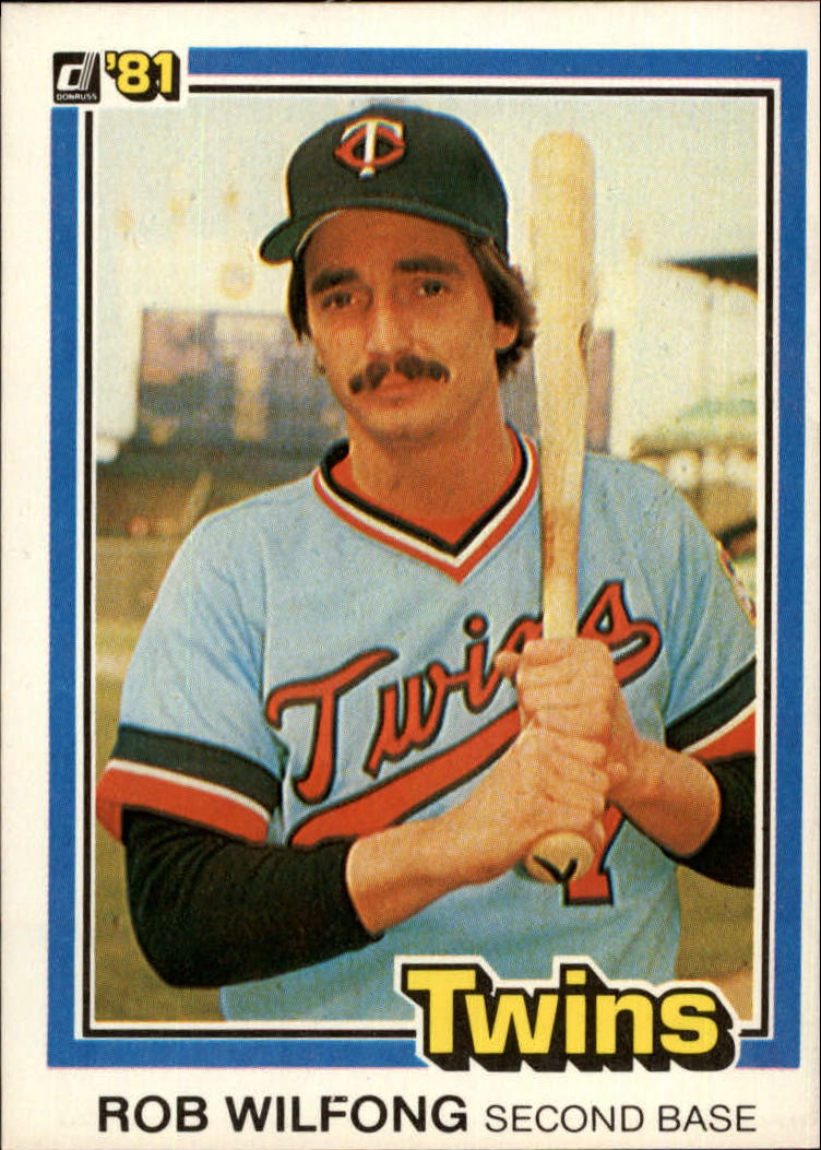 1981 Donruss #493 Rob Wilfong