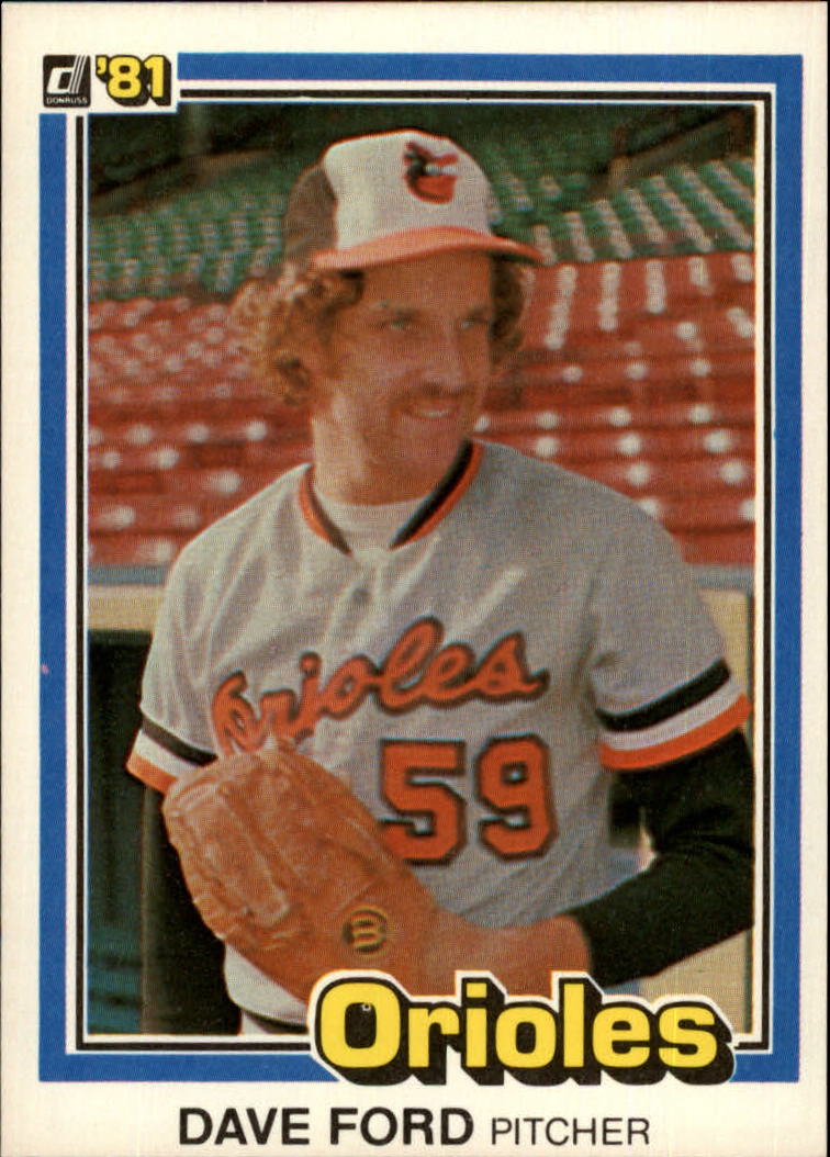1981 Donruss #552 Dave Ford
