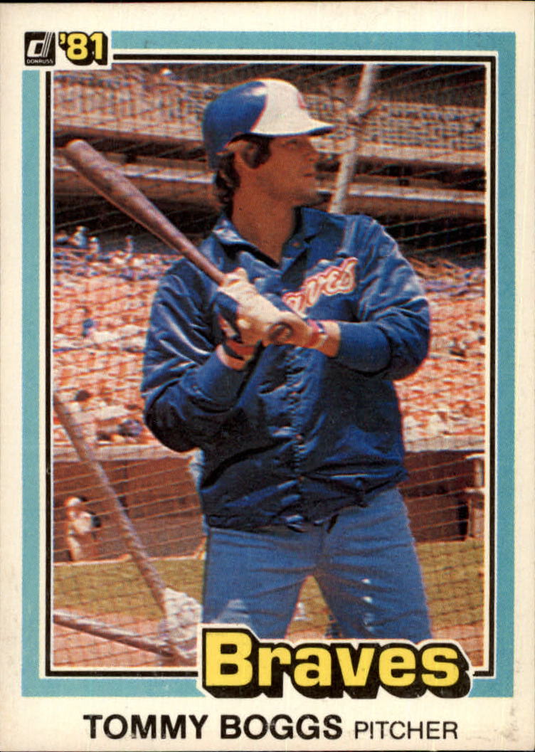 1981 Donruss #597 Tommy Boggs