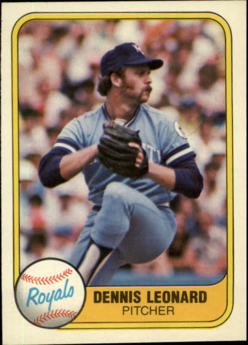 1981 Fleer #42 Dennis Leonard