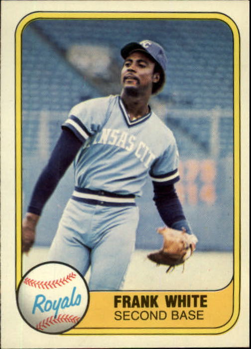 1981 Fleer #44 Frank White