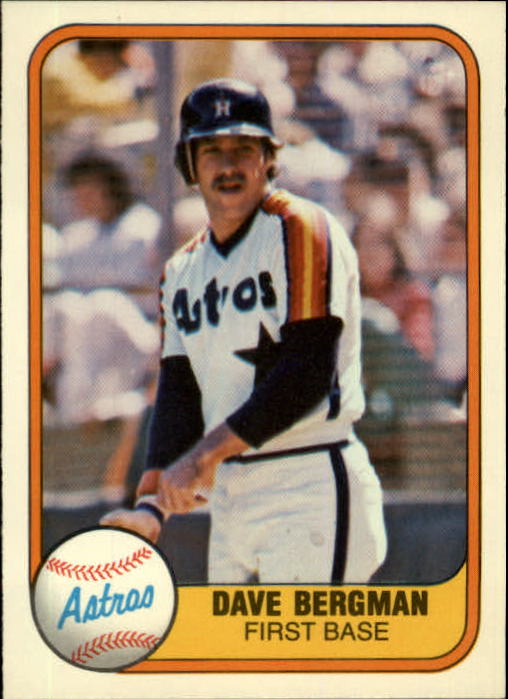 1981 Fleer #76 Dave Bergman