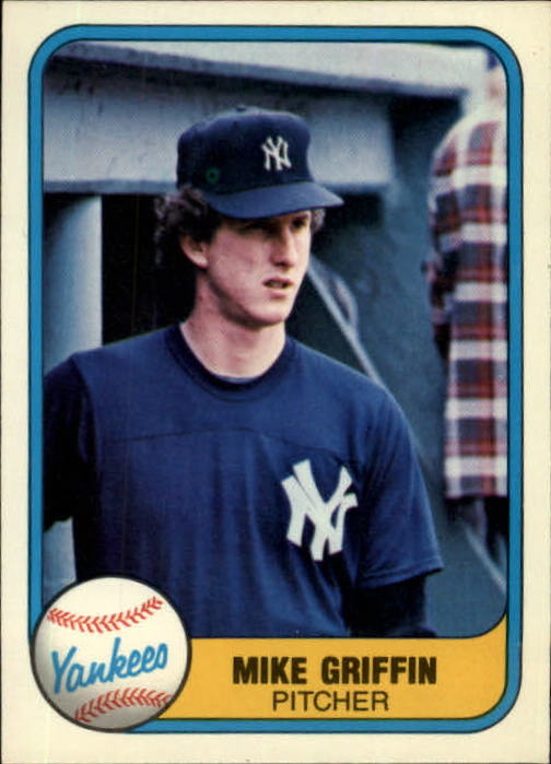 1981 Fleer #107 Mike Griffin RC