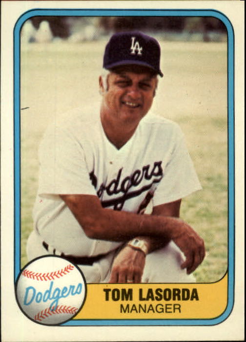  1988 Topps Baseball Card #74 Tom Lasorda