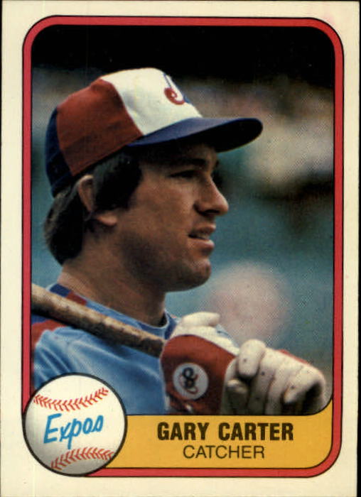 1981 Fleer #142 Gary Carter