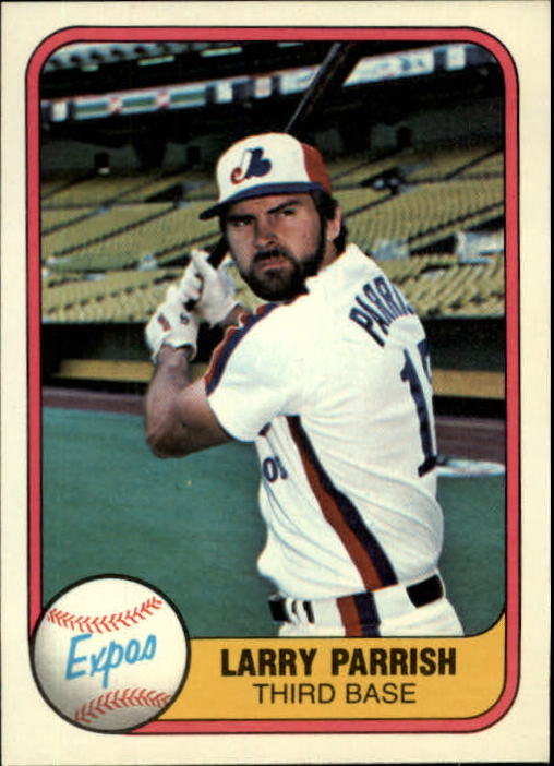 1981 Fleer #146 Larry Parrish