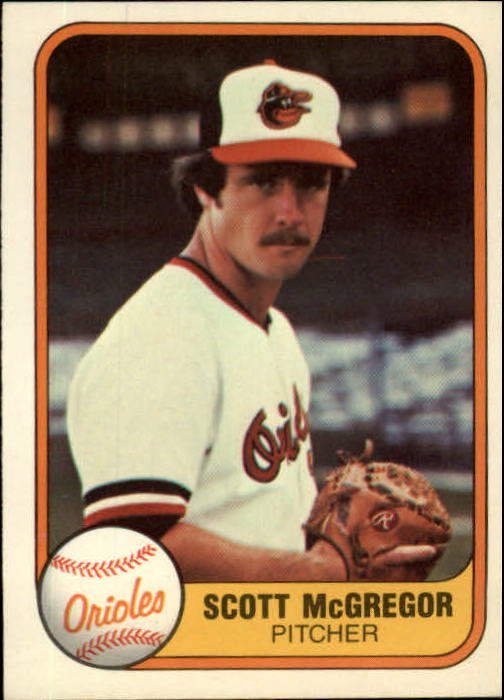 1981 Fleer #174 Scott McGregor