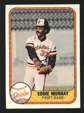 1981 Fleer #184 Eddie Murray