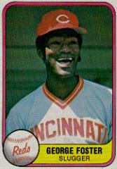 1981 Fleer #216B George Foster/Outfield