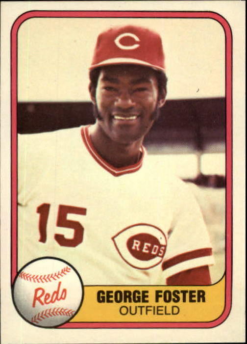1981 Fleer #216A George Foster/Slugger