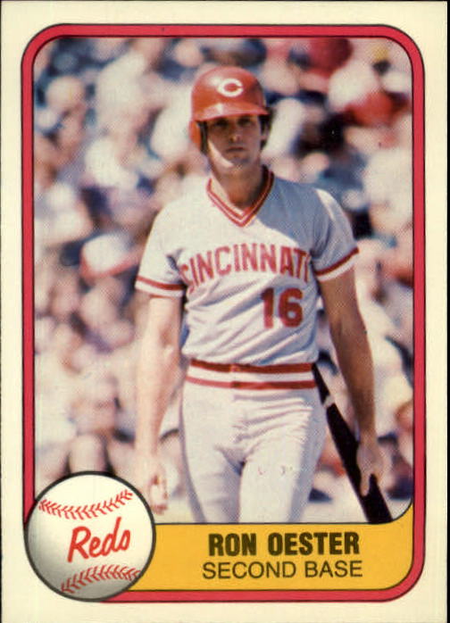 1981 Fleer #218 Ron Oester