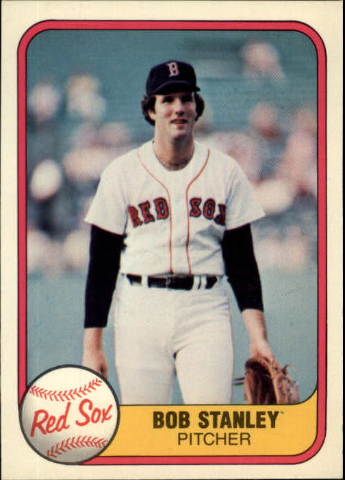 1981 Fleer #234 Bob Stanley