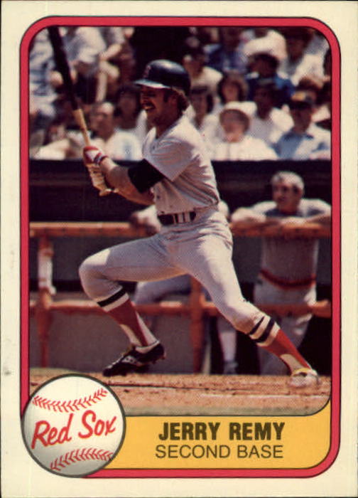 1981 Fleer #238 Jerry Remy