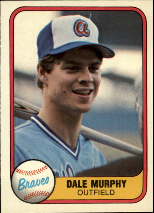 1981 Fleer #243 Dale Murphy