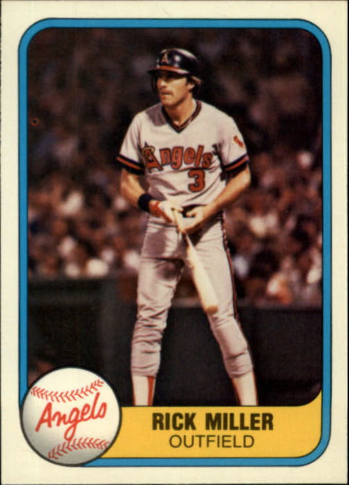 1981 Fleer #279 Rick Miller