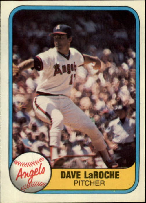 1981 Fleer #285 Dave LaRoche