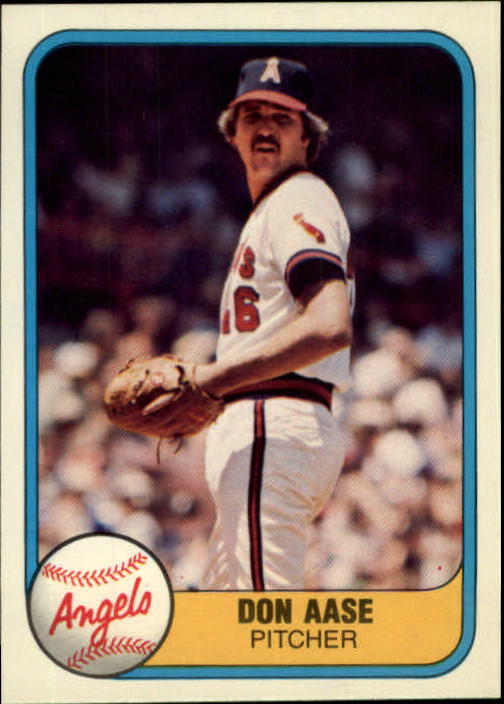 1981 Fleer #286 Don Aase