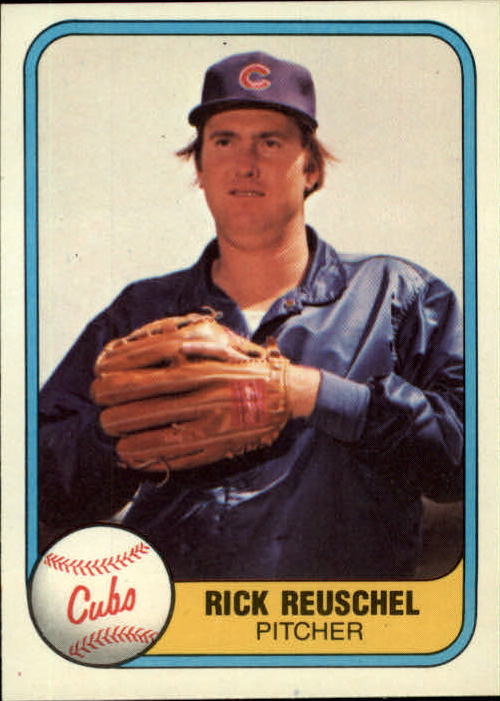 1981 Fleer #293 Rick Reuschel
