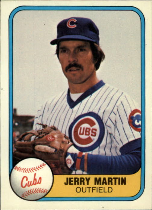 1981 Fleer #295 Jerry Martin