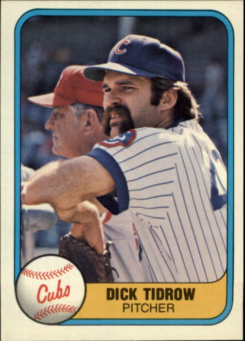1981 Fleer #299 Dick Tidrow