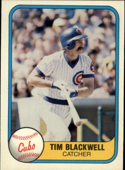 1981 Fleer #304 Tim Blackwell
