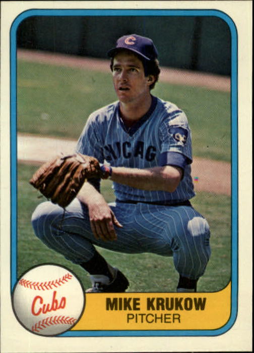 1981 Fleer #312 Mike Krukow RC