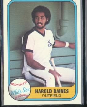 1981 Fleer #346 Harold Baines RC