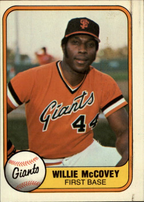 1981 Fleer #434 Willie McCovey