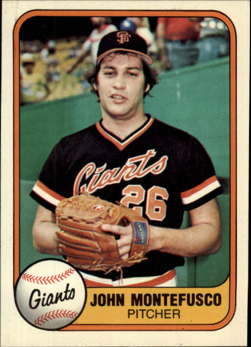 1981 Fleer #439 John Montefusco