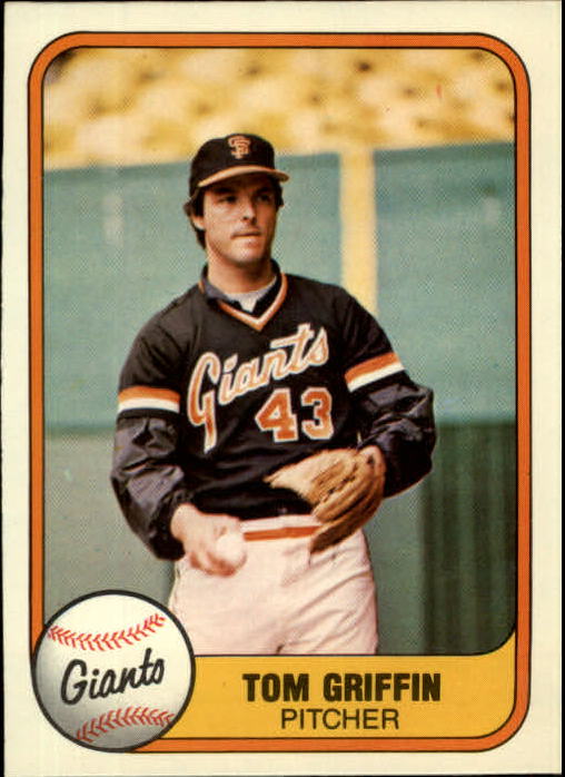 1981 Fleer #456 Tom Griffin