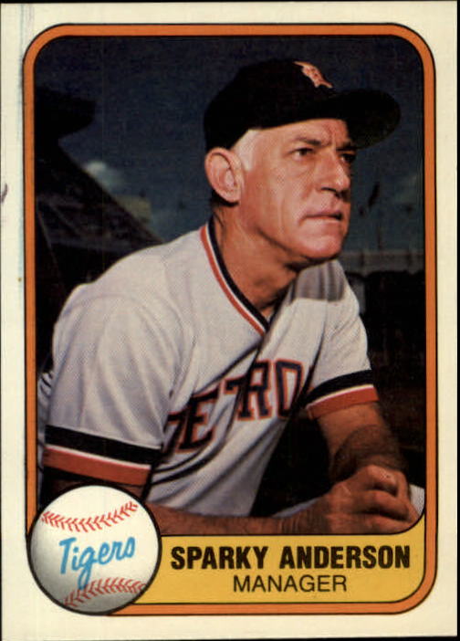 1981 Fleer #460 Sparky Anderson MG
