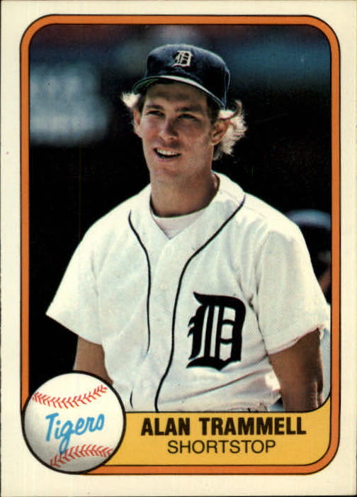 1981 Fleer #461 Alan Trammell