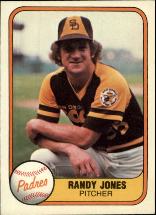 1981 Fleer #487 Randy Jones